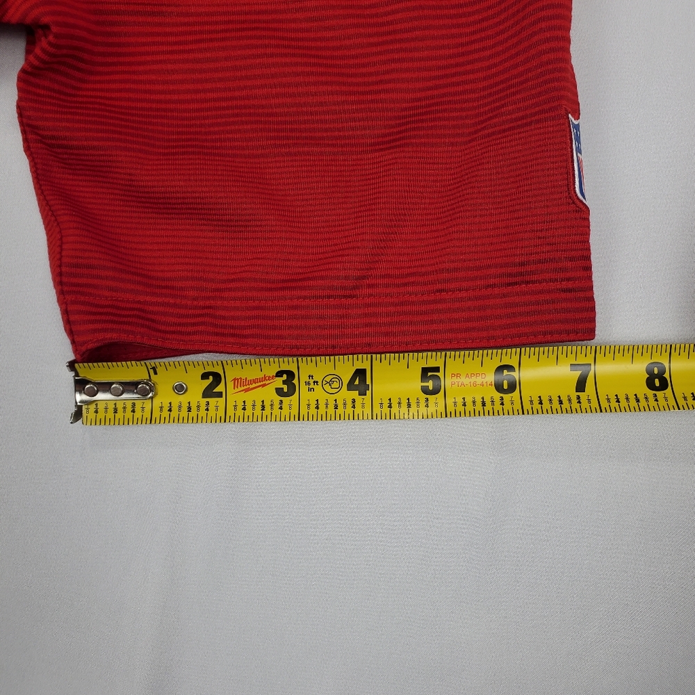 Tampa Bay Buccaneers Red NFL Men's Nike Dri-Fit Short Sleeve Polo Size Medium - Picture 15 of 15